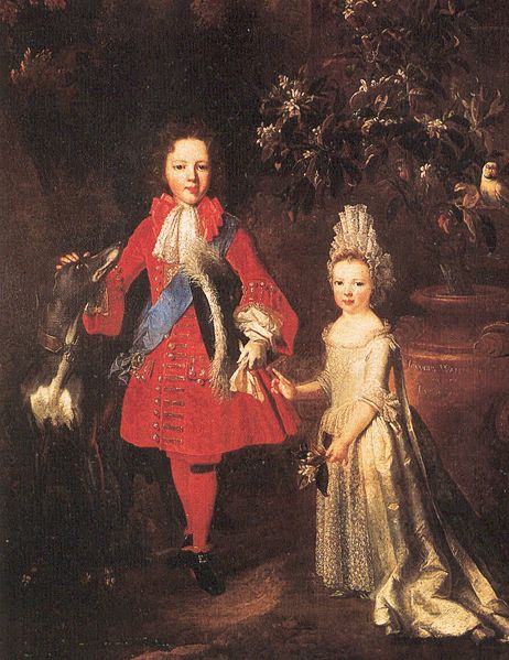 Portrait of Prince James Francis Edward Stuart and Princess Louisa Maria Theresa Stuart